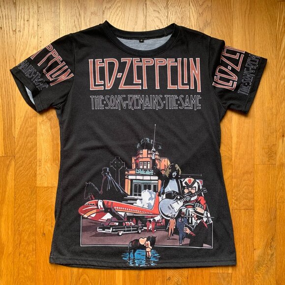 Led Zeppelin Graphic Tee Womens Small - Picture 1 of 11